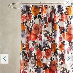 Anthropologie floral “Agneta” Shower Curtain